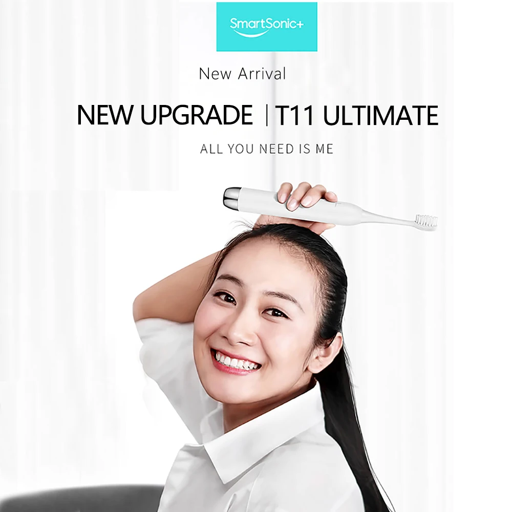 SmartSonic+ Electric Toothbrush Whitening Waterproof USB Charging Easy to Use with Replaceable Heads Best Gifts for
SmartSonic+ Electric Toothbrush Whitening Waterproof USB Charging Easy to Use with Replaceable Heads Best Gifts for