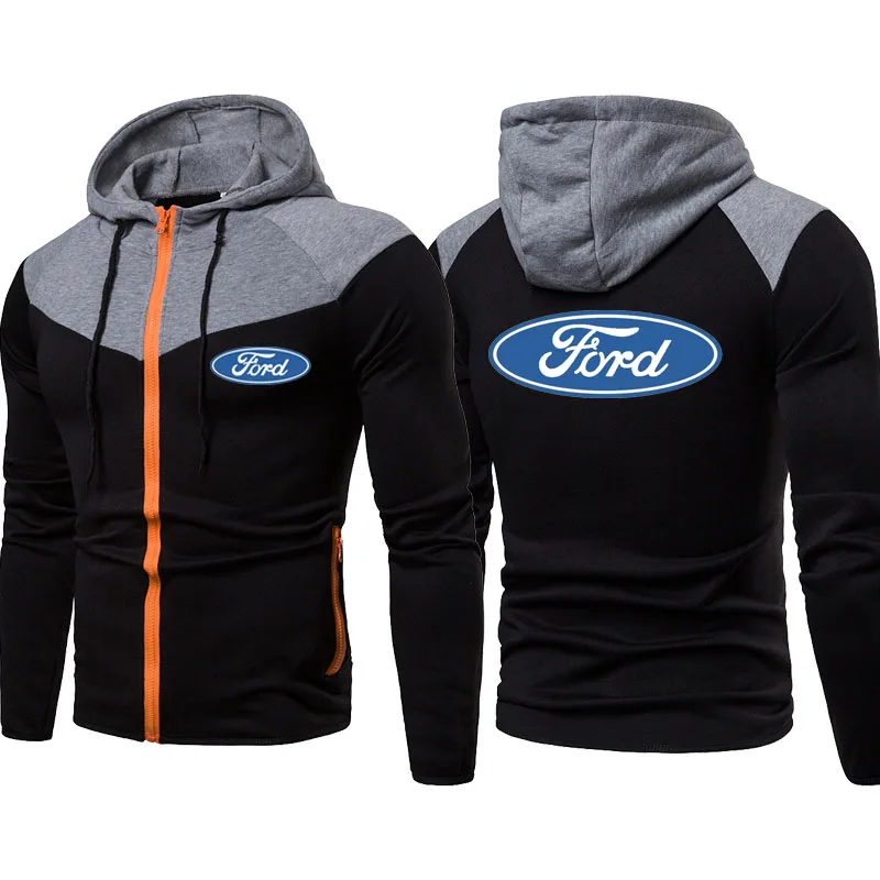 NEW Men's sweatshirt jackets Ford car logo Printing Stitching color hot sale Men's jackets cotton casual mens clothing top
NEW Men's sweatshirt jackets Ford car logo Printing Stitching color hot sale Men's jackets cotton casual mens clothing top
