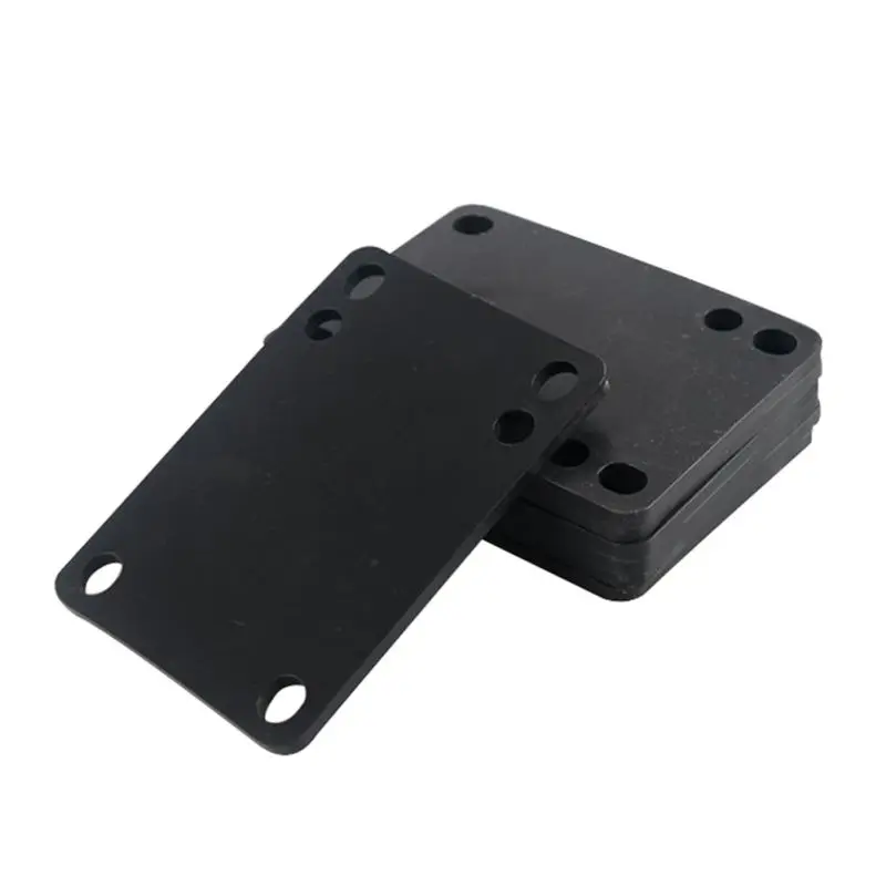 New Skateboard Riser Pads Longboard Riser Pads Soft Longboard Shock Pads Durable Soft Rubber Black Abrasion-Proof
New Skateboard Riser Pads Longboard Riser Pads Soft Longboard Shock Pads Durable Soft Rubber Black Abrasion-Proof