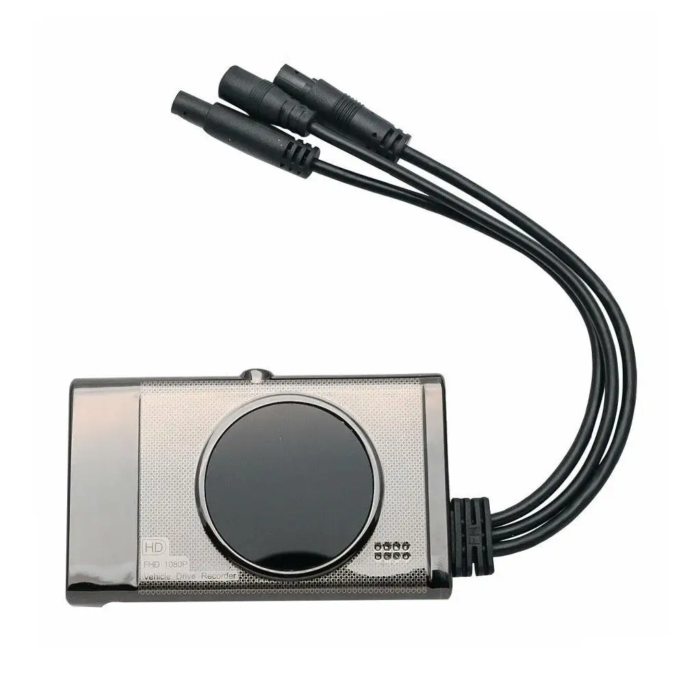 Vehemo Dual Camera Driving Recorder Motorbike Recorder Night Vision Zinc Alloy for Dash Cam Universal Auto On/Off
Vehemo Dual Camera Driving Recorder Motorbike Recorder Night Vision Zinc Alloy for Dash Cam Universal Auto On/Off