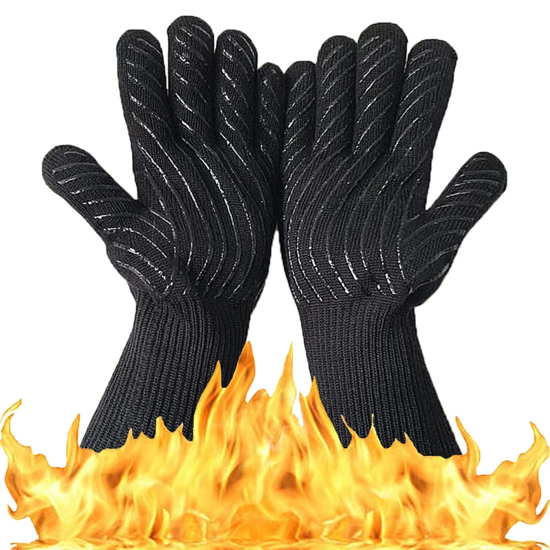 2 PCS/Pair 500-800℃ Heat Resistant Gloves Reusable Baking BBQ grill Gloves Barbecue Oven Gloves Kitchen Outdoor Cooking Tools
2 PCS/Pair 500-800℃ Heat Resistant Gloves Reusable Baking BBQ grill Gloves Barbecue Oven Gloves Kitchen Outdoor Cooking Tools
