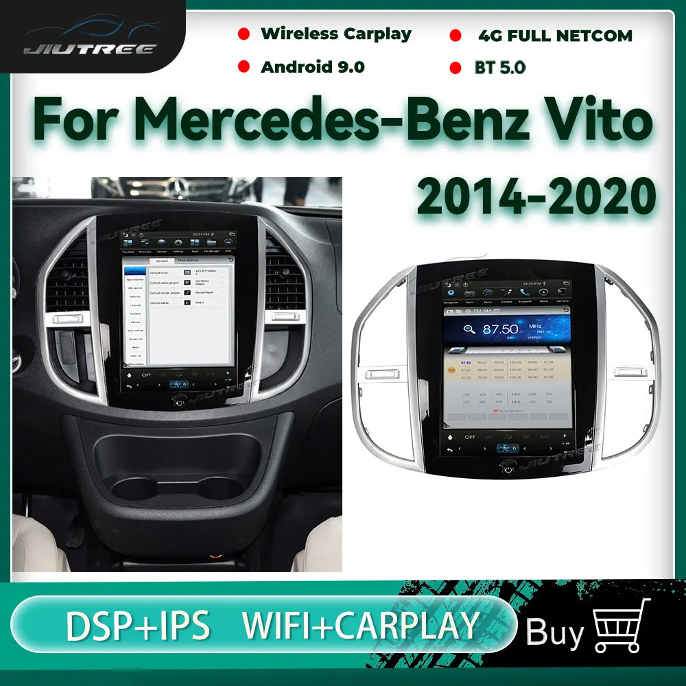 Вертикальный экран Android 9,0 автомобильный радиоплеер для Benz Vito 2014-2020 Автомобильный GPS-навигатор мультимедийный видеоплеер Тесла стиль
Вертикальный экран Android 9,0 автомобильный радиоплеер для Benz Vito 2014-2020 Автомобильный GPS-навигатор мультимедийный видеоплеер Тесла стиль
