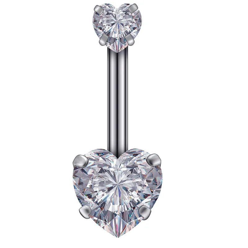 2021 Navel Earring Belly Piercing Steel Belly Button Rings Safety Crystal Piercing Navel Heart Piercing Sexy Bar Body Jewelry
2021 Navel Earring Belly Piercing Steel Belly Button Rings Safety Crystal Piercing Navel Heart Piercing Sexy Bar Body Jewelry