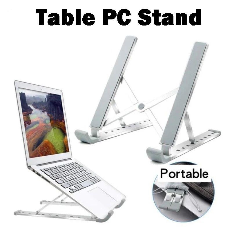 Portable Laptop Stand Foldable Support Base Notebook Stand For Macbook Pro Lapdesk Computer Laptop Holder Cooling Bracket Riser
Portable Laptop Stand Foldable Support Base Notebook Stand For Macbook Pro Lapdesk Computer Laptop Holder Cooling Bracket Riser