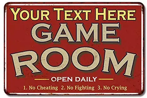 Wall Signs Gameroom Ideas Decorations Games Arcade Retro Video Poster Gamer Art Theater Gaming 8 x 12 Metal
Wall Signs Gameroom Ideas Decorations Games Arcade Retro Video Poster Gamer Art Theater Gaming 8 x 12 Metal
