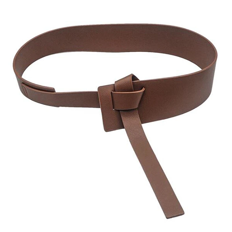 Women Solid Color Belt Female Knotted Decoration Skirt Simple Wild Casual Dress Waistband Long Wide Belts PU Leather Strap Jean
Women Solid Color Belt Female Knotted Decoration Skirt Simple Wild Casual Dress Waistband Long Wide Belts PU Leather Strap Jean