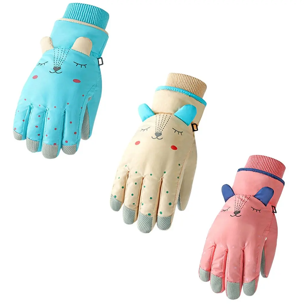 New Kids Winter Warm Gloves Windproof For Children Boys Girls Ski Cycling Climbing Outdoor Gloves Anti-slip Full Fingers Mittens
New Kids Winter Warm Gloves Windproof For Children Boys Girls Ski Cycling Climbing Outdoor Gloves Anti-slip Full Fingers Mittens