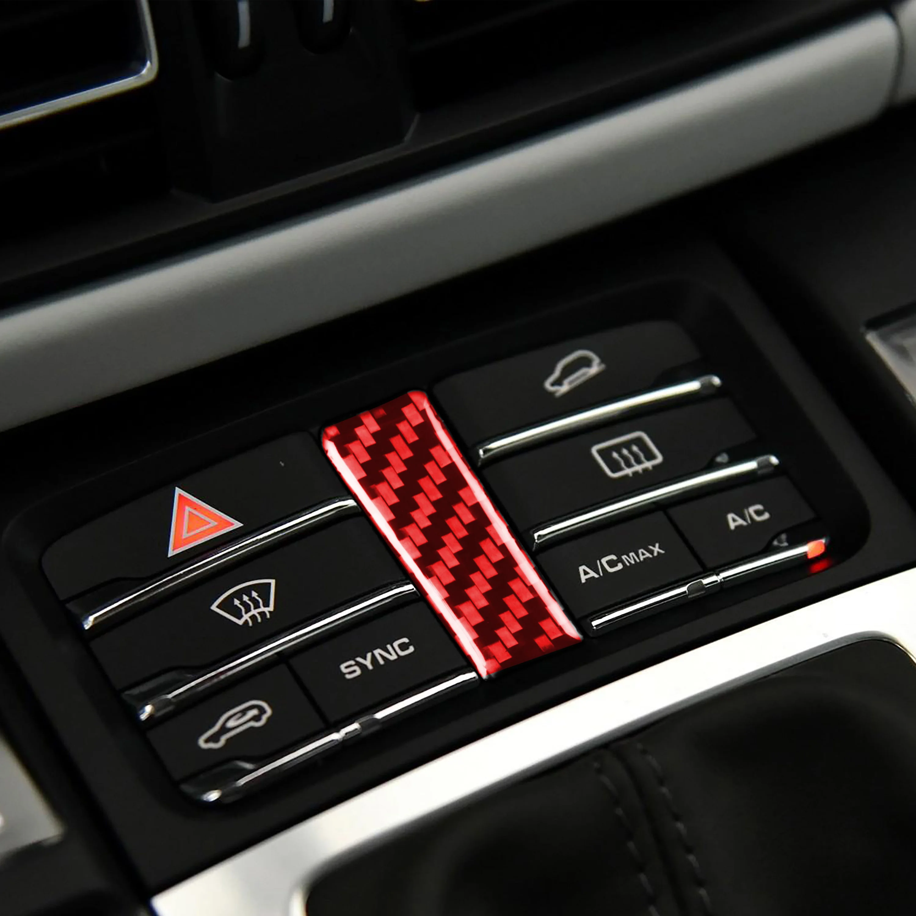 Red Genuine Carbon Fiber For Porsche MACAN 2014-2021 Car Gear Shift Button Cover Trim Styling Sticker
Red Genuine Carbon Fiber For Porsche MACAN 2014-2021 Car Gear Shift Button Cover Trim Styling Sticker