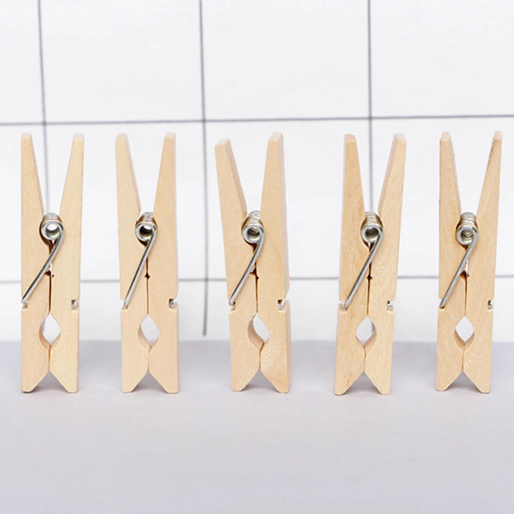 50/100Pcs Small Size Natural Wooden Clips 25mm Mini Photo Clips Clothespin Craft Decoration Clips School Office Accessories
50/100Pcs Small Size Natural Wooden Clips 25mm Mini Photo Clips Clothespin Craft Decoration Clips School Office Accessories