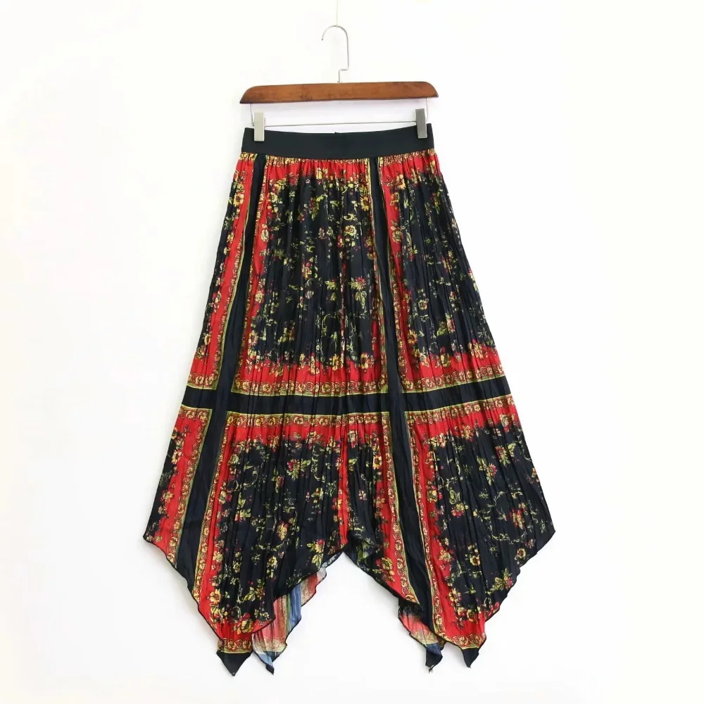 Dave&Di skirt women harajuku Pin-tuck pleated Irregularity Court print elastic waist loose skirts faldas mujer moda 2 pieces set
Dave&Di skirt women harajuku Pin-tuck pleated Irregularity Court print elastic waist loose skirts faldas mujer moda 2 pieces set