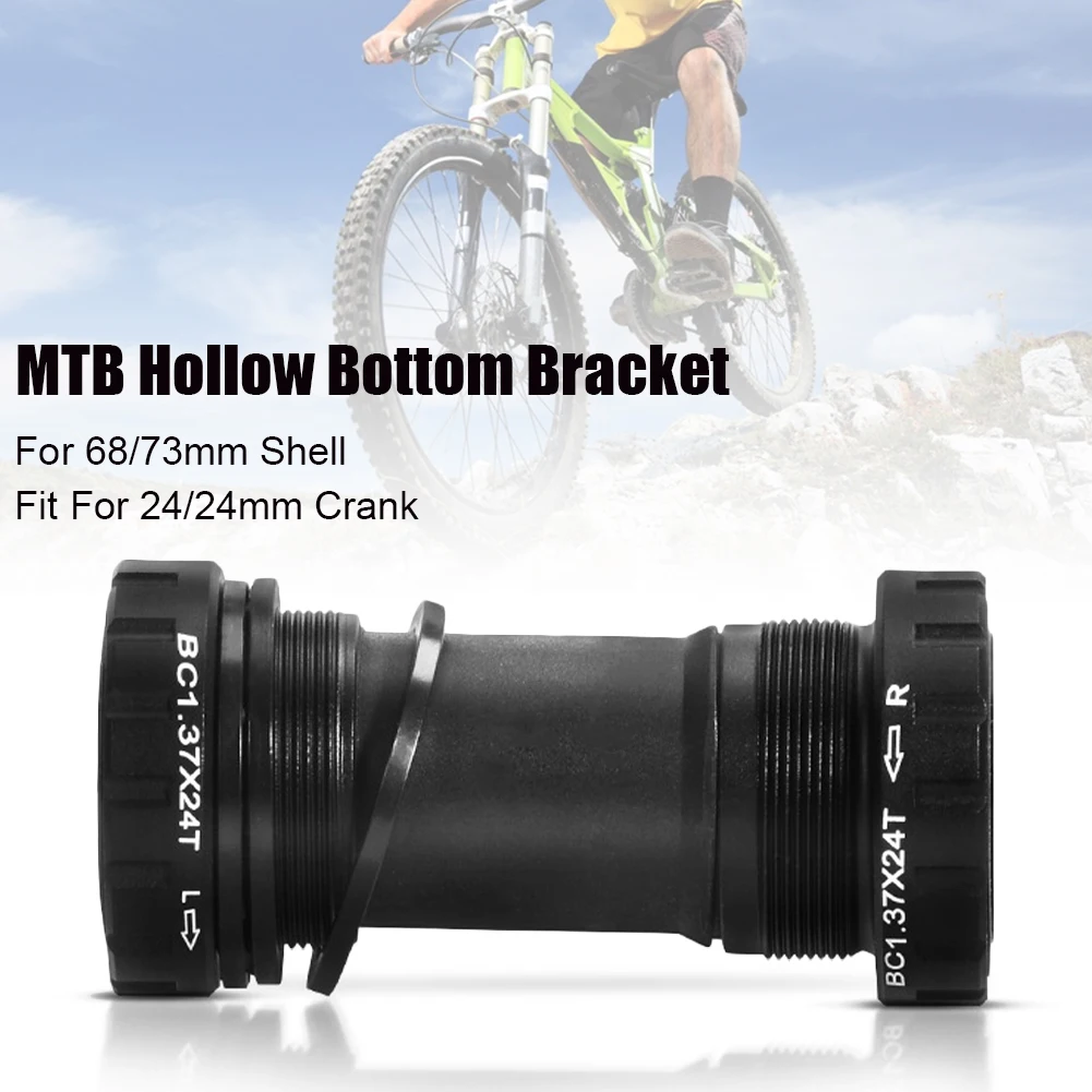 MTB Hollow Ceramic Bearing Bottom Bracket Threaded BB Cycling Aluminum Alloy Waterproof BB68 Crank Set Axis Bicycle Accessories
MTB Hollow Ceramic Bearing Bottom Bracket Threaded BB Cycling Aluminum Alloy Waterproof BB68 Crank Set Axis Bicycle Accessories