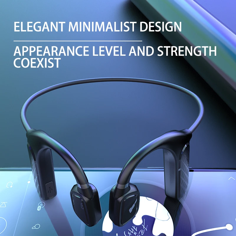 True Bone Conduction Wireless Headphones Bluetooth-compatible Earphone High Quality Wireless Outdoor Sport Waterproof Earbuds
True Bone Conduction Wireless Headphones Bluetooth-compatible Earphone High Quality Wireless Outdoor Sport Waterproof Earbuds