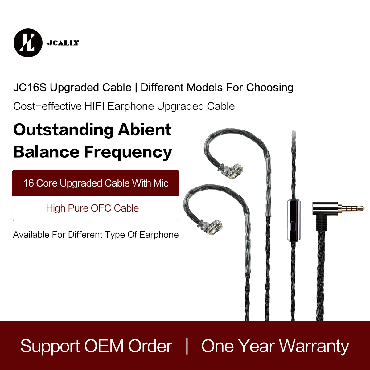 Кабель для наушников jмелак JC16S 16 Core OFC с микрофоном, Hi-Fi Кабель Для Shure MMCX KZ ZSN ZS10 PRO CCA C12 AZ09
Кабель для наушников jмелак JC16S 16 Core OFC с микрофоном, Hi-Fi Кабель Для Shure MMCX KZ ZSN ZS10 PRO CCA C12 AZ09