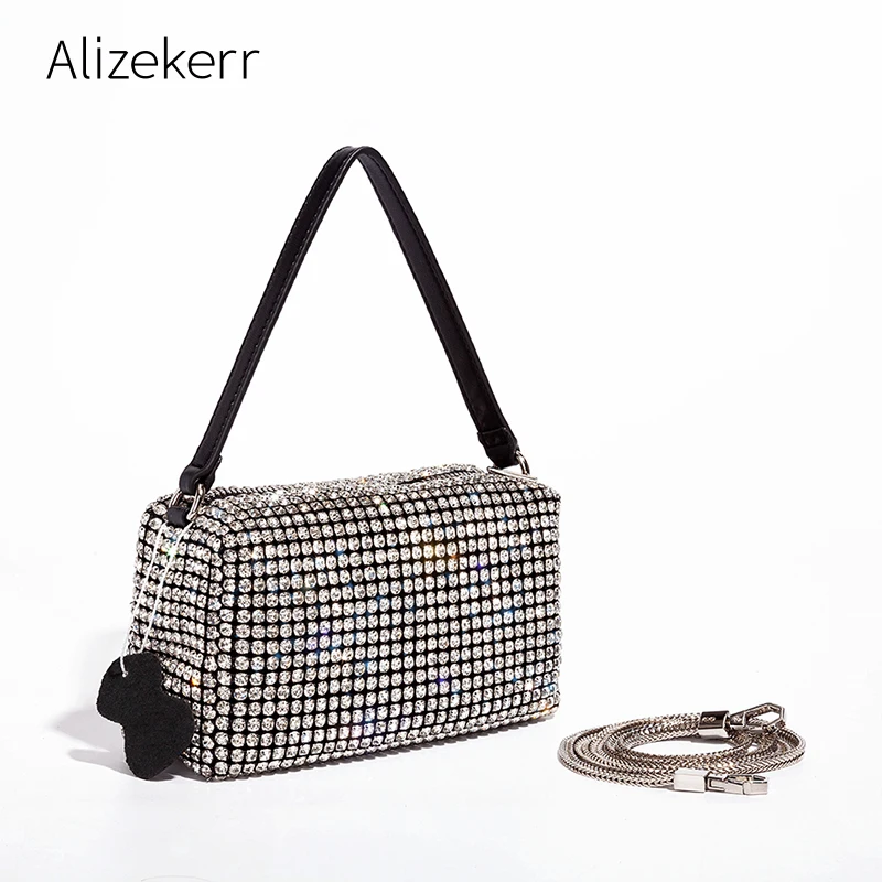 Diamonds Evening Handbags For Women 2020 New Korean Luxury Designer Shiny Rhinestone Small Clutch Purse Ladies Sac Femme Fashion
Diamonds Evening Handbags For Women 2020 New Korean Luxury Designer Shiny Rhinestone Small Clutch Purse Ladies Sac Femme Fashion