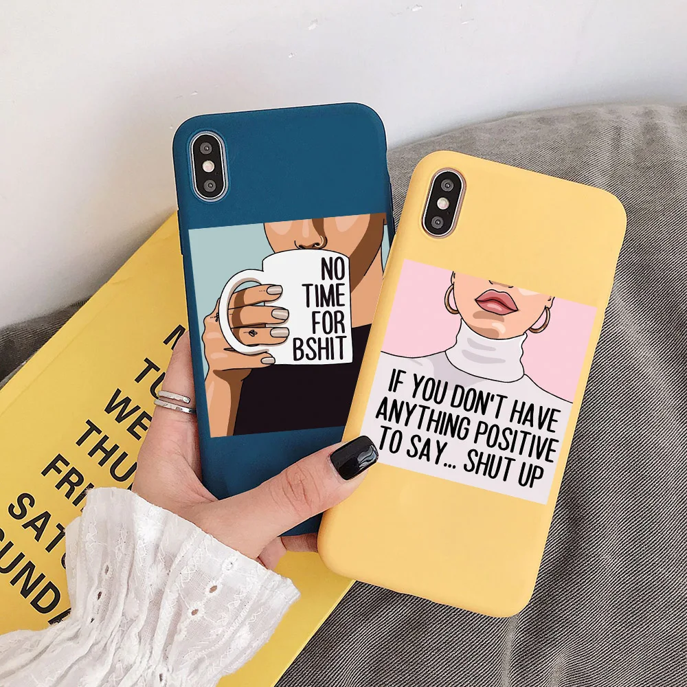 Fashion Women word Soft Yellow Case for iPhone 12 Pro Max 12 mini XS X 11 Pro Max phone case Cover for iPhone 11 Pro Phone Shell
Fashion Women word Soft Yellow Case for iPhone 12 Pro Max 12 mini XS X 11 Pro Max phone case Cover for iPhone 11 Pro Phone Shell