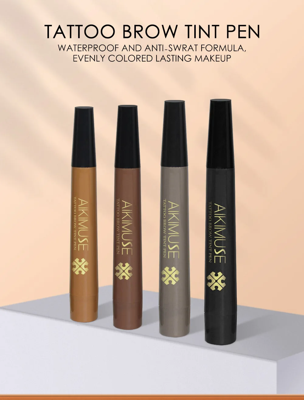 Anti - Sweat Lasting Makeup Easy To Color Four - Tip Eyebrow Pencil Brochas Para Maquillaje En Crema Brow Pencils
Anti - Sweat Lasting Makeup Easy To Color Four - Tip Eyebrow Pencil Brochas Para Maquillaje En Crema Brow Pencils