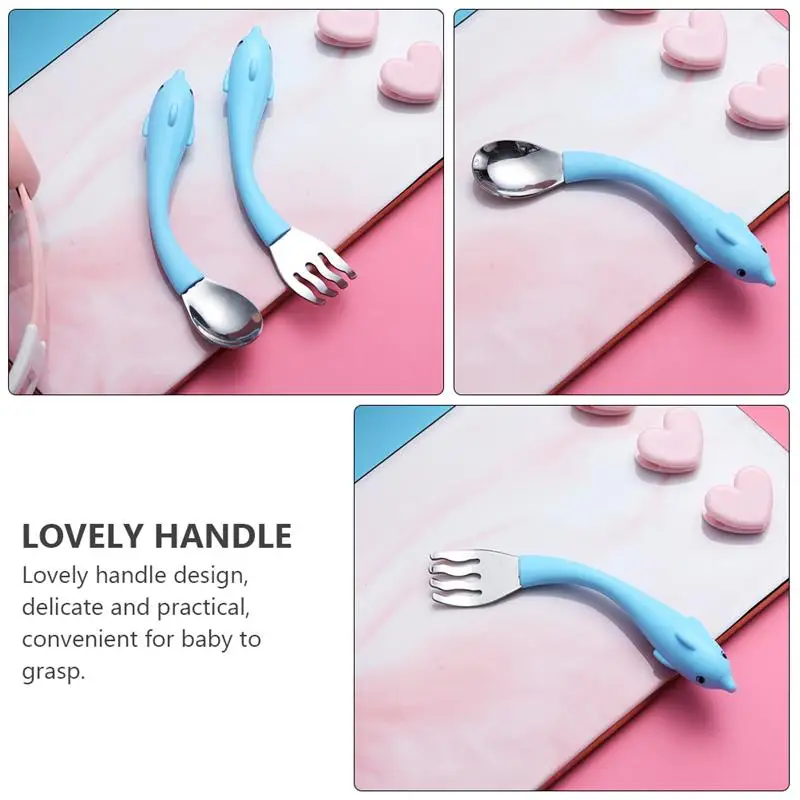 1 Set 2pcs Baby Tableware Stainless Steel Spoon Fork Set Toddler Tableware
1 Set 2pcs Baby Tableware Stainless Steel Spoon Fork Set Toddler Tableware