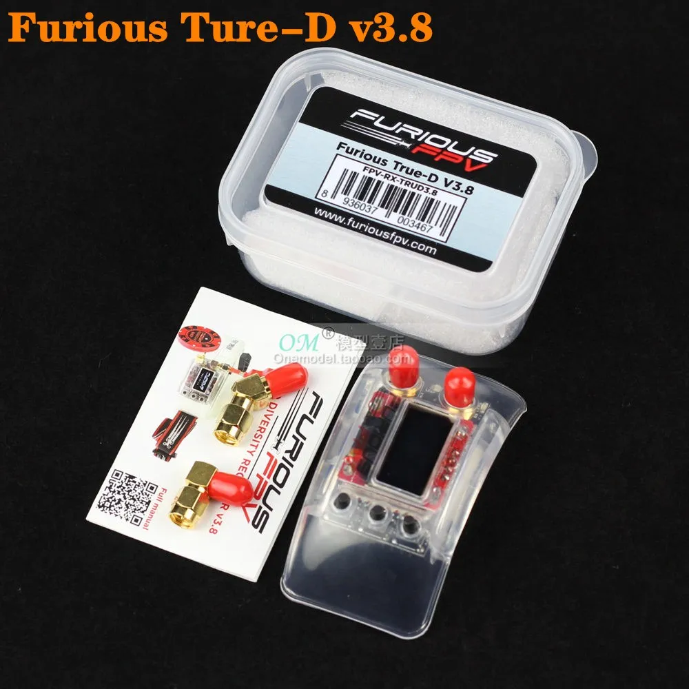 Новое поступление FPV Furious Ture-D v3.8 5 8G FatShark HD3 hddo DOM приемник для очков очки Goggle |