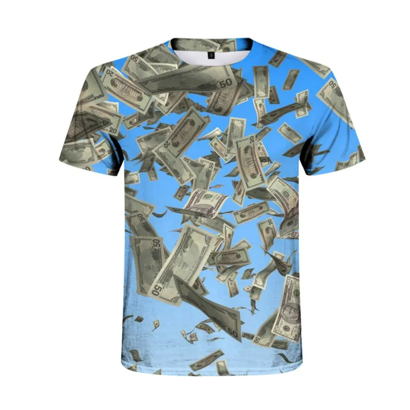 New product dollar creative T-shirt men's hip-hop short-sleeved summer fashion T-shirt handsome personality casual men's shirt
New product dollar creative T-shirt men's hip-hop short-sleeved summer fashion T-shirt handsome personality casual men's shirt