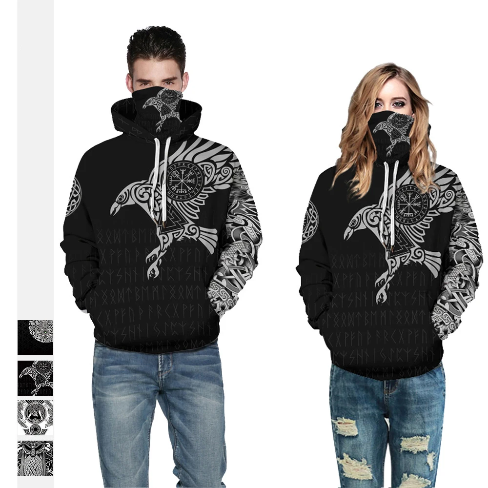 Autumn Winter 3D Digital Printing Couple Wear Hooded Sweater Women Street Loose Long Sleeve Plus Size Warm Windproof Pullover 40
Autumn Winter 3D Digital Printing Couple Wear Hooded Sweater Women Street Loose Long Sleeve Plus Size Warm Windproof Pullover 40