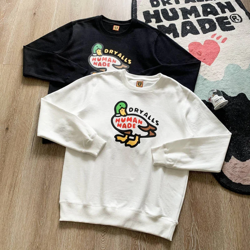 Human Made Sweatshirts Big Duck Print Men's Women's Japanese Autumn Loose Terry Round Neck Human Made Pullover
Human Made Sweatshirts Big Duck Print Men's Women's Japanese Autumn Loose Terry Round Neck Human Made Pullover