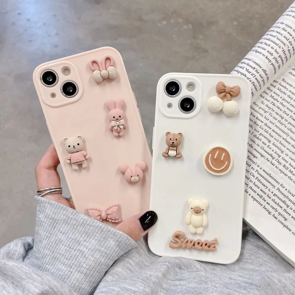Luxury Candy Color 3D Rabbit Bear Phone Case For iPhone 13 Mini 12 11 Pro Max XR XS Max 7 8 Plus 6 6s SE2 TPU Soft Cover Cases
Luxury Candy Color 3D Rabbit Bear Phone Case For iPhone 13 Mini 12 11 Pro Max XR XS Max 7 8 Plus 6 6s SE2 TPU Soft Cover Cases