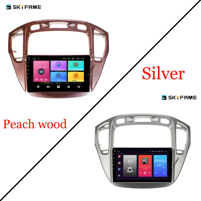 SKYFAME 4 + 64G Авто Радио стерео для Toyota Highlander 2002 2006 Android мультимедиа Системы gps