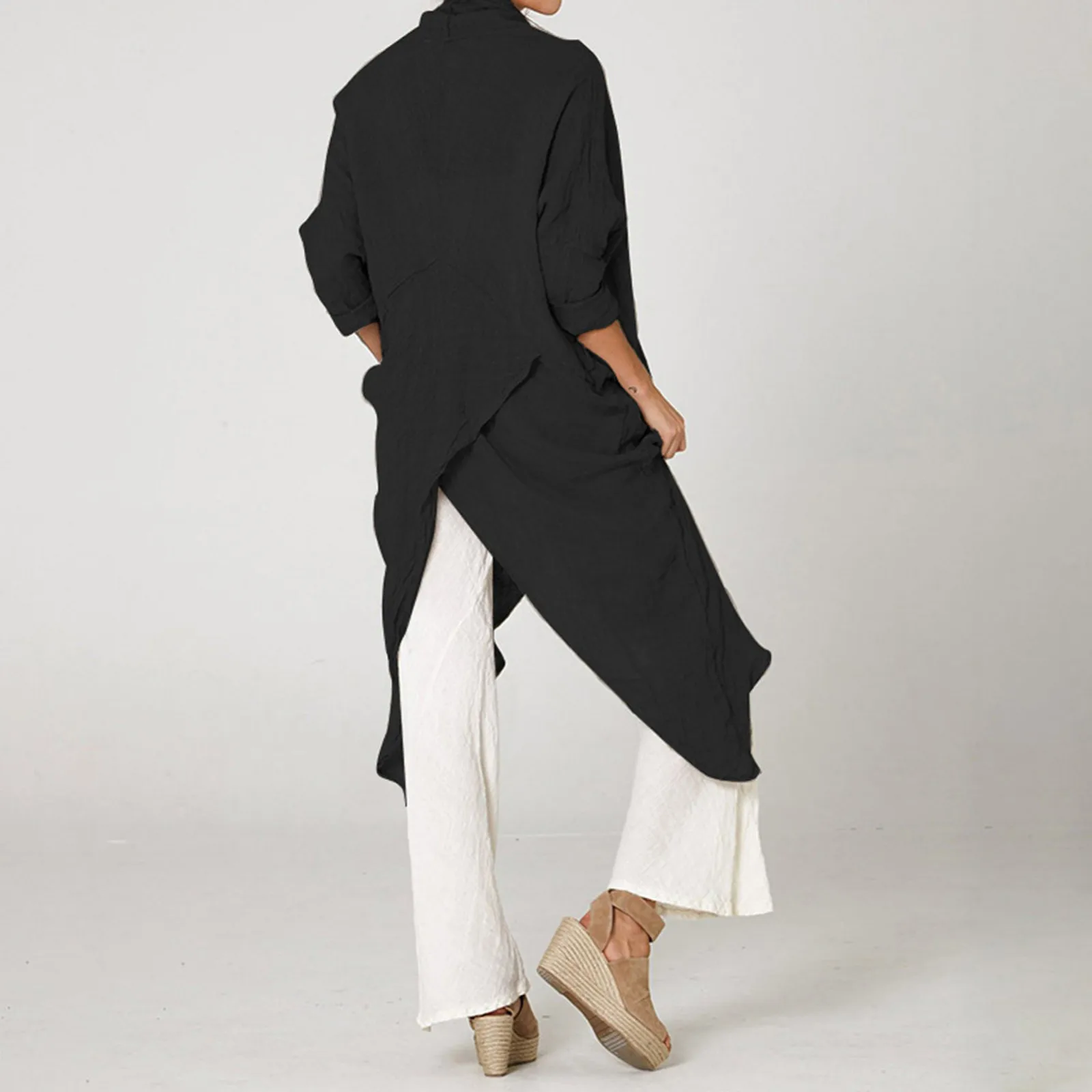 2021 Women T-Shirt Fashion Plus Size Asymmetric Hem Top Slit Beach Casual Blouse Elegant Style Blouse For Women IN STOCK
2021 Women T-Shirt Fashion Plus Size Asymmetric Hem Top Slit Beach Casual Blouse Elegant Style Blouse For Women IN STOCK