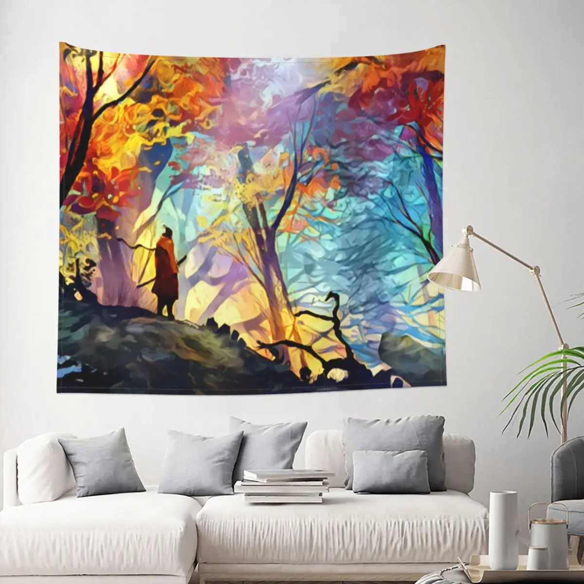 A Wolf In The Colorful Forest Tapestry Nature Landscape Decoration Wall Room Home Decor Hanging Bedroom Kawaii Pattern Gift
A Wolf In The Colorful Forest Tapestry Nature Landscape Decoration Wall Room Home Decor Hanging Bedroom Kawaii Pattern Gift