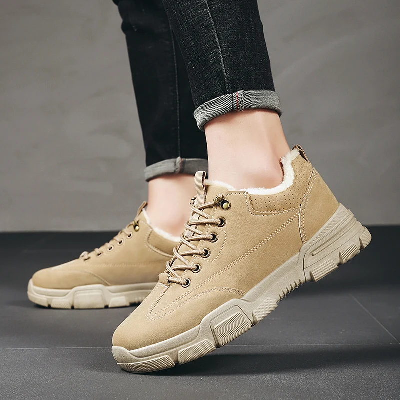 Winter Plus Cotton Martin Shoes Outdoor Casual Sports Shoes Platform Shoes Men's Fashion Sneakers Tooling Boots Running Shoes
Winter Plus Cotton Martin Shoes Outdoor Casual Sports Shoes Platform Shoes Men's Fashion Sneakers Tooling Boots Running Shoes