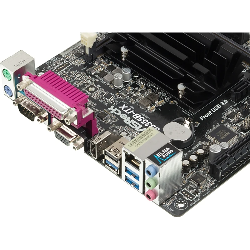 Материнская плата Asrock J3355B-ITX mini-ITX AC`97 8ch(7.1) GbLAN+VGA+HDMI | Компьютеры и офис