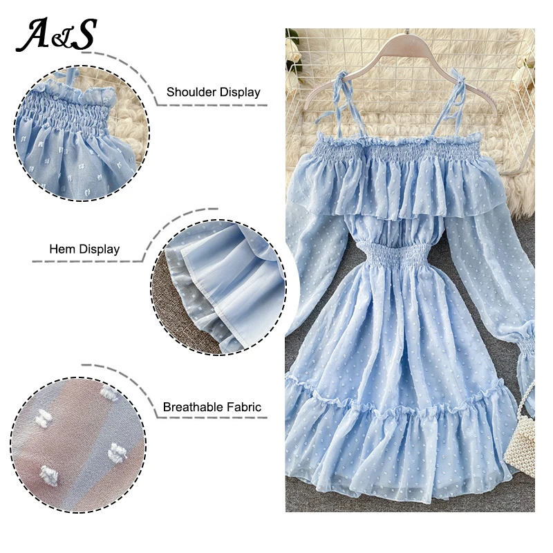 Anbenser Summer Women Ruffle Mesh Dress Off Shoulder New Solid Sweet Dresse Sexy Off Shoulder Elegant Party Night Sexy Dress
Anbenser Summer Women Ruffle Mesh Dress Off Shoulder New Solid Sweet Dresse Sexy Off Shoulder Elegant Party Night Sexy Dress