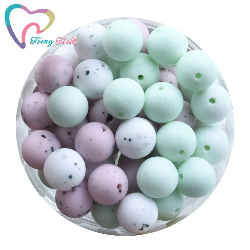 20 PCS 12-15MM Silicone Round Ball Beads Teething Accessories Food Grade Silicone Baby Teething DIY Perle Beads Making Bracelets
20 PCS 12-15MM Silicone Round Ball Beads Teething Accessories Food Grade Silicone Baby Teething DIY Perle Beads Making Bracelets