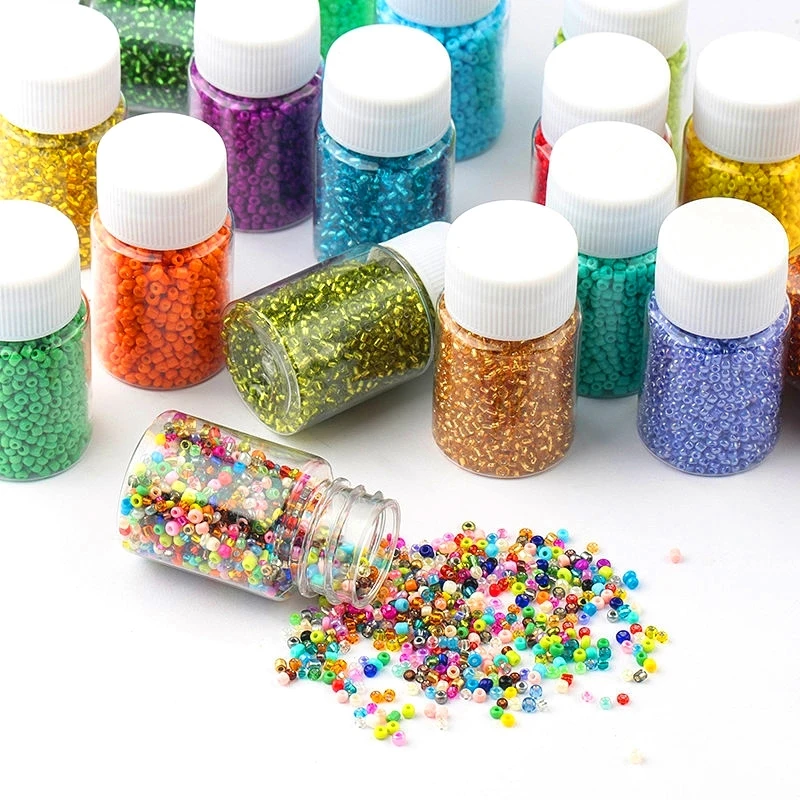 3000Pcs Bottled 2mm Glass Seed Beads Czech Seed Beads Round Beads DIY Bracelet Necklace for Jewelry Marking DIY Handmade
3000Pcs Bottled 2mm Glass Seed Beads Czech Seed Beads Round Beads DIY Bracelet Necklace for Jewelry Marking DIY Handmade