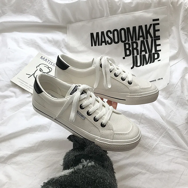 Brand Casual Shoes for Women Sneakers 2022 New Lace-up Canvas Shoes Zapatos De Mujer Solid Lace-up Breathable Womens Shoes
Brand Casual Shoes for Women Sneakers 2022 New Lace-up Canvas Shoes Zapatos De Mujer Solid Lace-up Breathable Womens Shoes