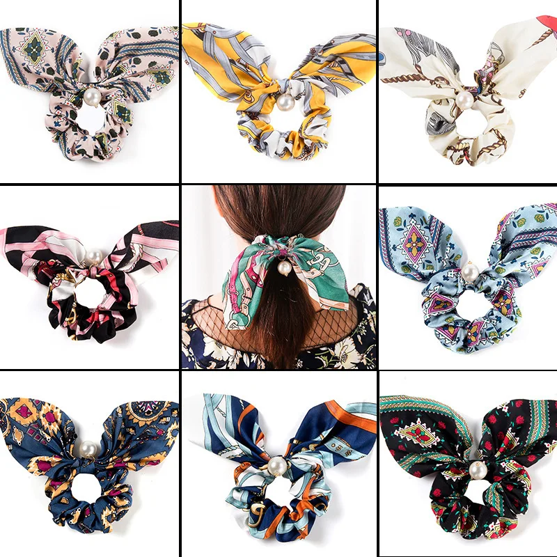 Fashion Hair Scrunchies Jewelry Ponytail Holder Bow Elastic Hair Accessories For Women Scarf Bow Tie Hair Band Ribbon Headwear
Fashion Hair Scrunchies Jewelry Ponytail Holder Bow Elastic Hair Accessories For Women Scarf Bow Tie Hair Band Ribbon Headwear