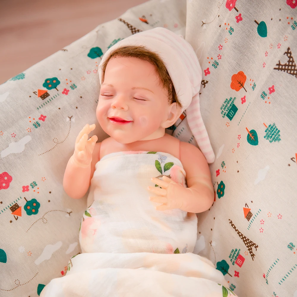 Reborn Baby Dolls Soft Silicone Body 20 Inch Cute Girl Toy Baby Dolls Autum New Children's Day Present
Reborn Baby Dolls Soft Silicone Body 20 Inch Cute Girl Toy Baby Dolls Autum New Children's Day Present
