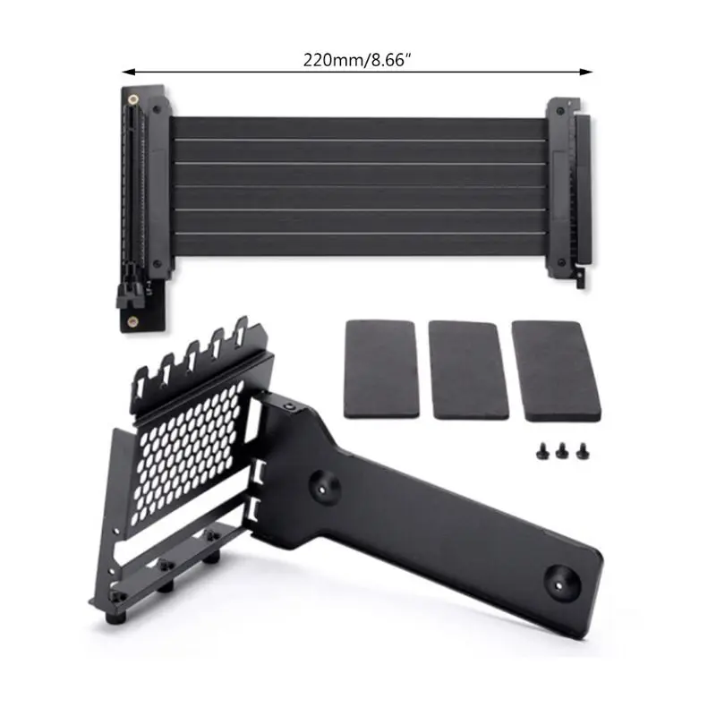 1Set GPU Adapter Cable Computer PCI-E X16 Vertical VGA Graphics Card Bracket X6HA
1Set GPU Adapter Cable Computer PCI-E X16 Vertical VGA Graphics Card Bracket X6HA
