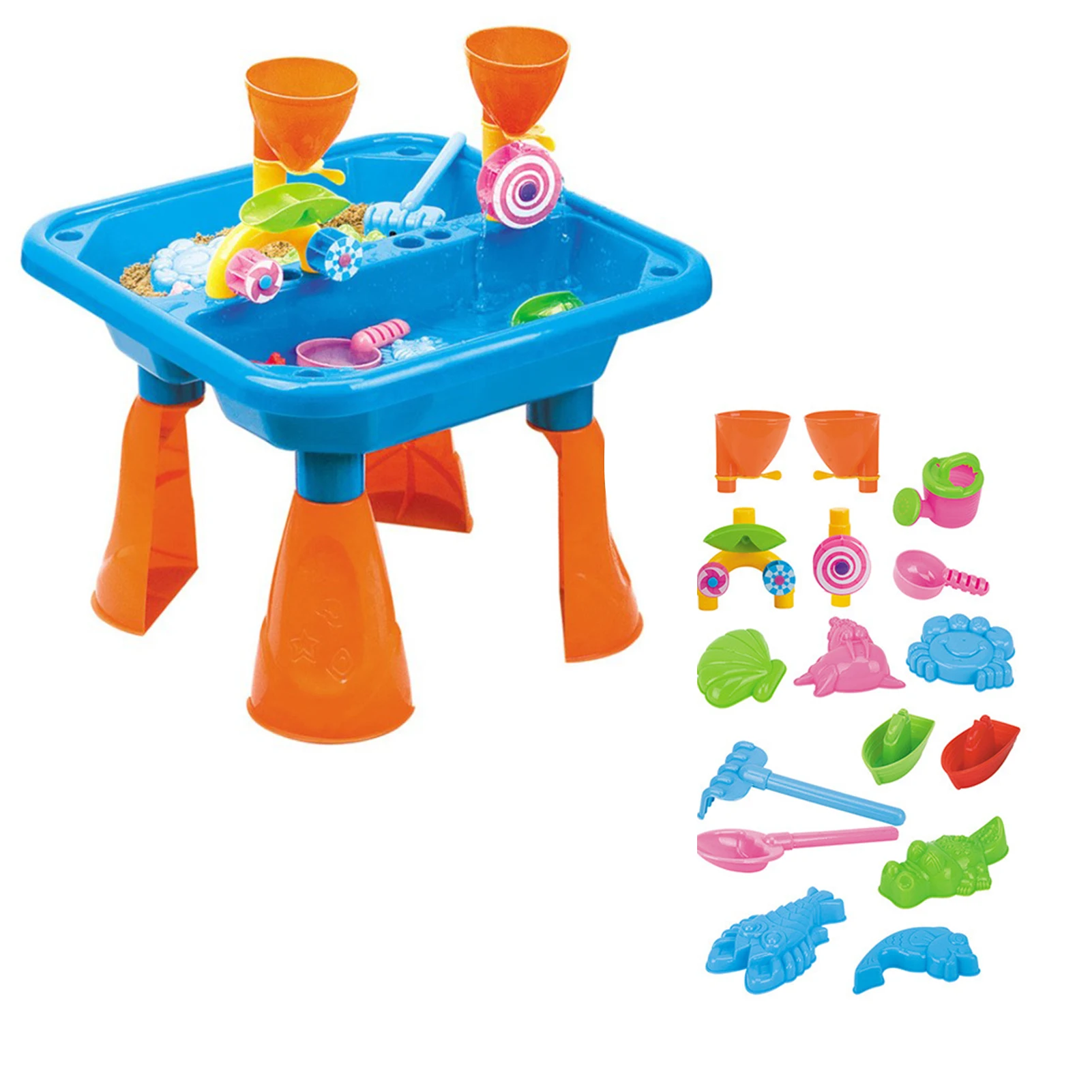 Children Beach Table Sand Play Toys Set Baby Sand Dredging Tools Outdoor Beach Toys for Kids Fun Sand Shovel Fish Toy
Children Beach Table Sand Play Toys Set Baby Sand Dredging Tools Outdoor Beach Toys for Kids Fun Sand Shovel Fish Toy