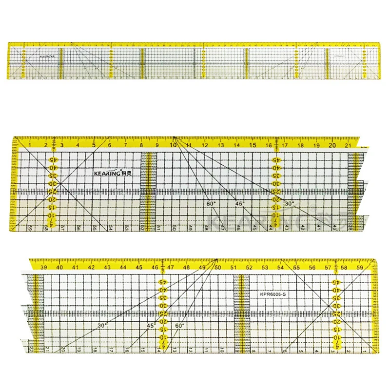 Quilting Ruler Acrylic Quilters Ruler with Double Colored Grid Lines for Easy Precision Cutting for Quilting Sewing @M23
Quilting Ruler Acrylic Quilters Ruler with Double Colored Grid Lines for Easy Precision Cutting for Quilting Sewing @M23