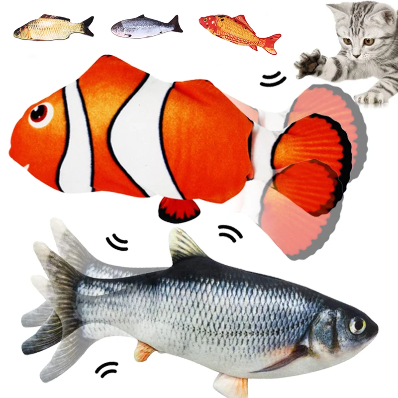 Cat Toy Electric Fish and Simulation Fish Catnip Toy Pet 3D Color Cat Toy Swing Fish Toy Interactive Dancing Fish and Fish Plush
Cat Toy Electric Fish and Simulation Fish Catnip Toy Pet 3D Color Cat Toy Swing Fish Toy Interactive Dancing Fish and Fish Plush