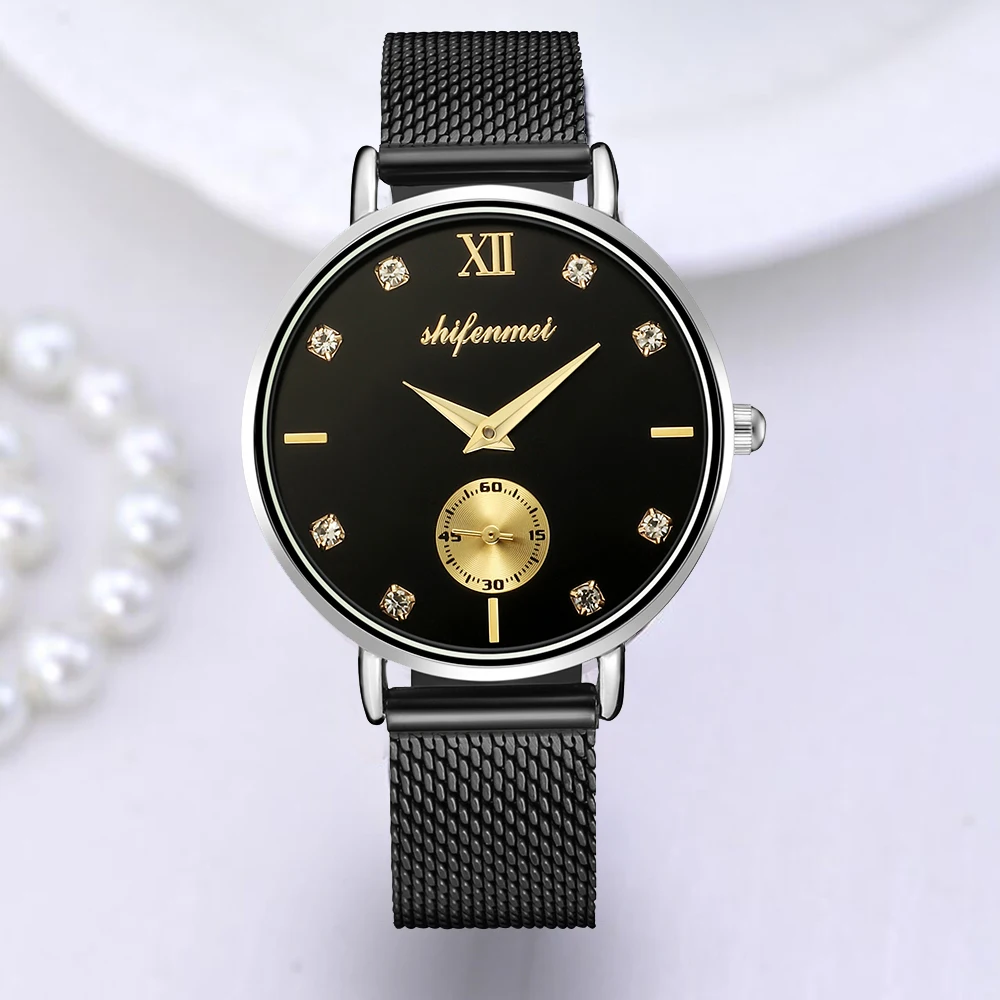 Shifenmei Watches Women Fashion Watch 2020 Luxury Stainless Ladies Wrist Watch Quartz Diamond Clock Zegarek Damski Free Shipping
Shifenmei Watches Women Fashion Watch 2020 Luxury Stainless Ladies Wrist Watch Quartz Diamond Clock Zegarek Damski Free Shipping