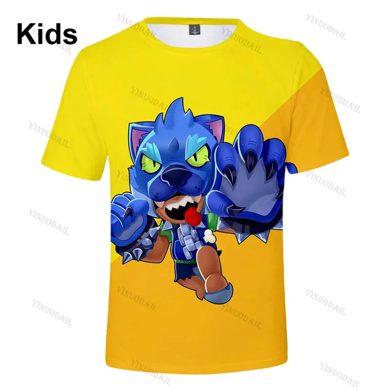 Browlers Shoot Shark Leon and Star, Children Kids T-shirt Shooting Game 3d Shirt Boys Girls Tops Tshirt Teen Clothes
Browlers Shoot Shark Leon and Star, Children Kids T-shirt Shooting Game 3d Shirt Boys Girls Tops Tshirt Teen Clothes