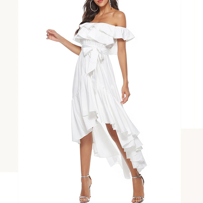 SeeBeautiful A-line Dress Female Striped Expose Shoulder Slash Neck Short Sleeve Ruffles Irregular Summer 2021 New Fashion L368
SeeBeautiful A-line Dress Female Striped Expose Shoulder Slash Neck Short Sleeve Ruffles Irregular Summer 2021 New Fashion L368
