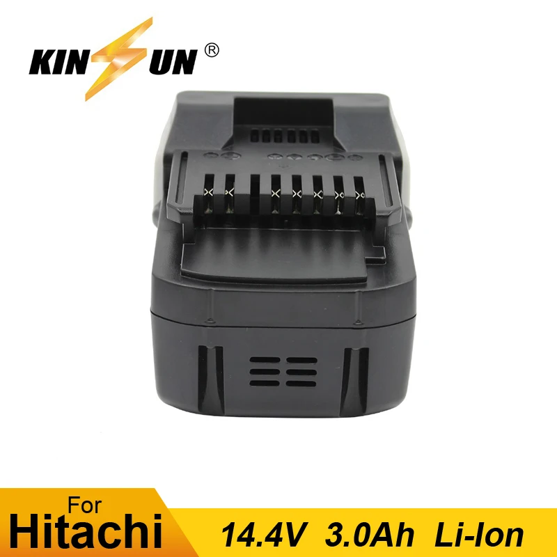 Фото Аккумуляторная батарея KINSUN 14 4 V 3.0Ah Li Ion для Hitachi аккумуляторной дрели BSL 1415 1430 329083
