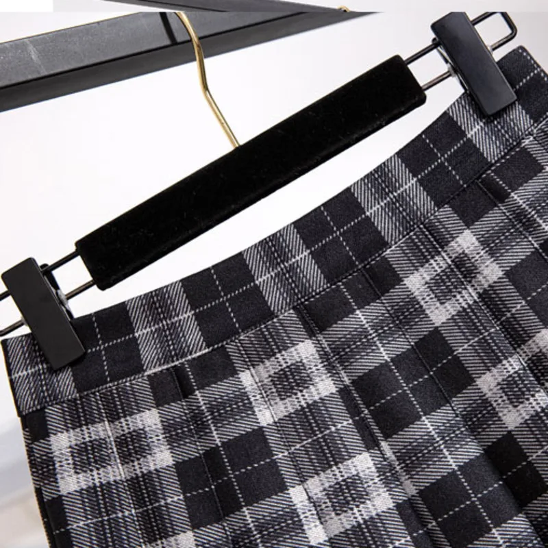 2021 Spring Autumn New Women Sweet Style Fashion Skirt Suits Sailor Collar Sweater + High Waist Short Plaid Skirt Two-piece Sets
2021 Spring Autumn New Women Sweet Style Fashion Skirt Suits Sailor Collar Sweater + High Waist Short Plaid Skirt Two-piece Sets