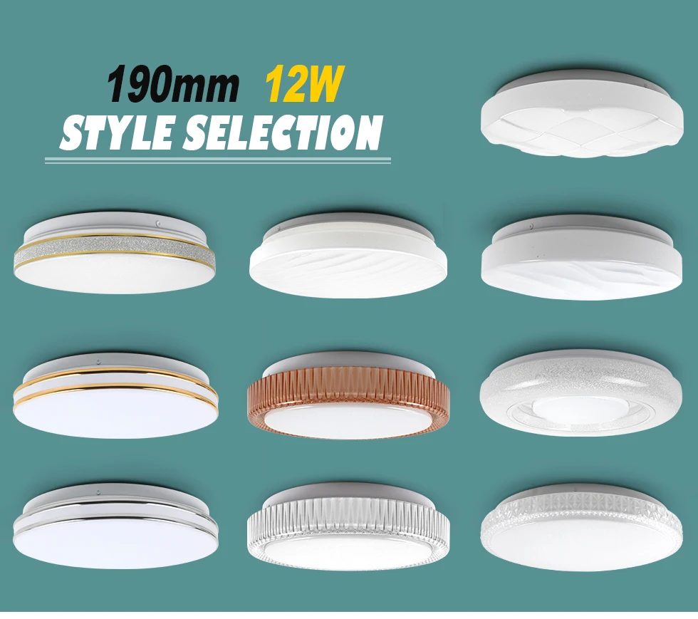 LED Ceiling Lights 220V 12W Led Ceiling Light Panel Lamp Flush Mount LED Ceiling Lights For Kitchen Lighting Fixture
LED Ceiling Lights 220V 12W Led Ceiling Light Panel Lamp Flush Mount LED Ceiling Lights For Kitchen Lighting Fixture