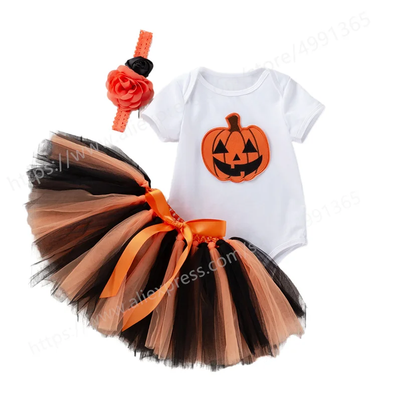 ThanksgivingHalloween Baby Girl Outfits 1st Halloween Pumpkin Short Sleeve Romper Tulle Tutu Skirt Headband Clothes Set
ThanksgivingHalloween Baby Girl Outfits 1st Halloween Pumpkin Short Sleeve Romper Tulle Tutu Skirt Headband Clothes Set