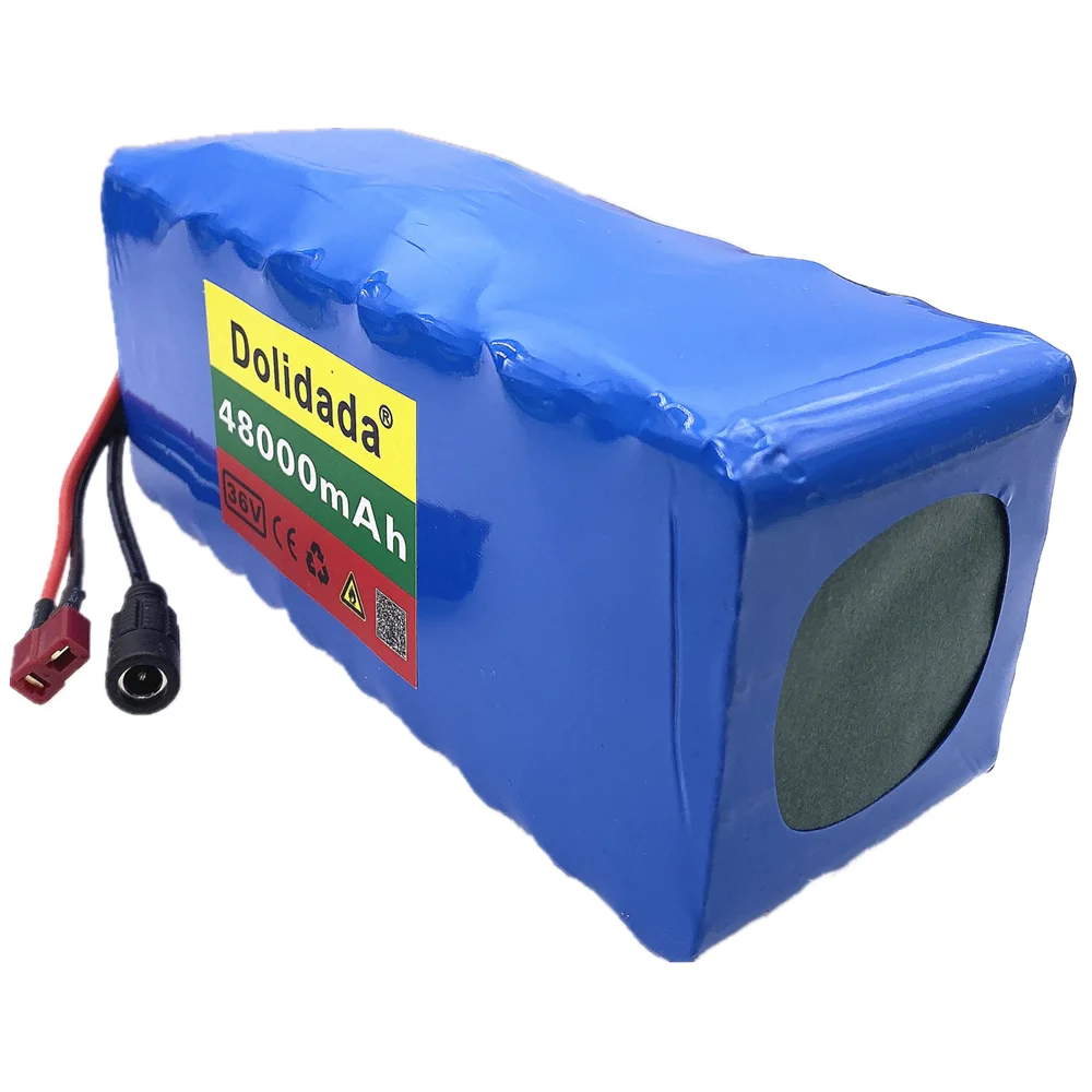100% Original 36V 48Ah 18650 Li ion Battery pack High Power Balance 36V48000mah Motorcycle Electric Bicycle Scooter BMS+Charger
100% Original 36V 48Ah 18650 Li ion Battery pack High Power Balance 36V48000mah Motorcycle Electric Bicycle Scooter BMS+Charger