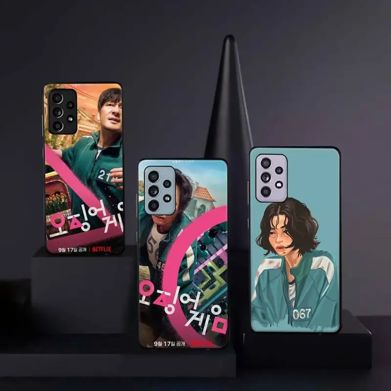 Squid Game Phone Case For Samsung A32 A51 A52 A71 A50 A12 A21S S10 S20 S21 Plus Fe Ultra
Squid Game Phone Case For Samsung A32 A51 A52 A71 A50 A12 A21S S10 S20 S21 Plus Fe Ultra